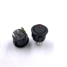 JEC JS-606-2AL-MIR-Q-BB-3H Push Button Electronic Power Rocker Switch panel